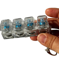 keyboard keychain led lights