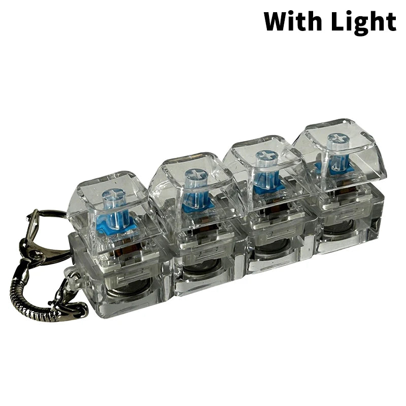 keyboard keychain led lights
